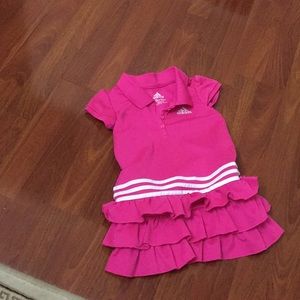 Adidas pink dress